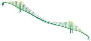 Flutter of the Great Belt Bridge